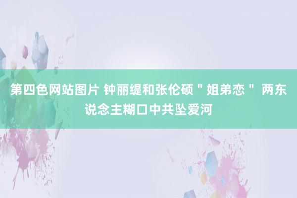 第四色网站图片 钟丽缇和张伦硕＂姐弟恋＂ 两东说念主糊口中共坠爱河